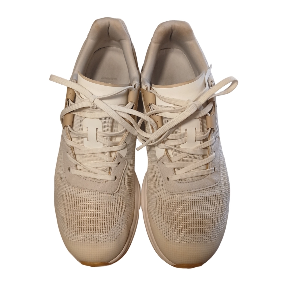 Stylish Cream Sneakers